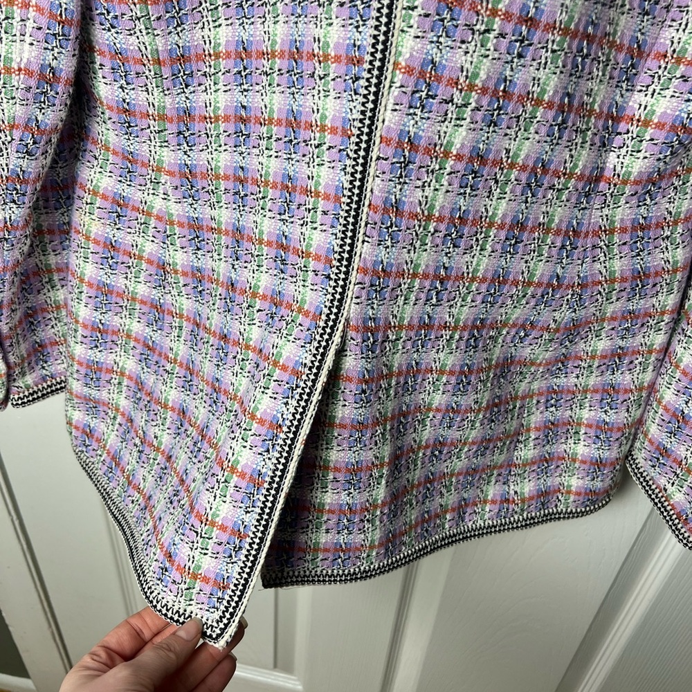 Veronica Beard Tweed Etney Dickey Jacket 4 - Picture 11 of 13